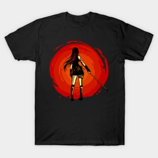 female swordsman T-Shirt